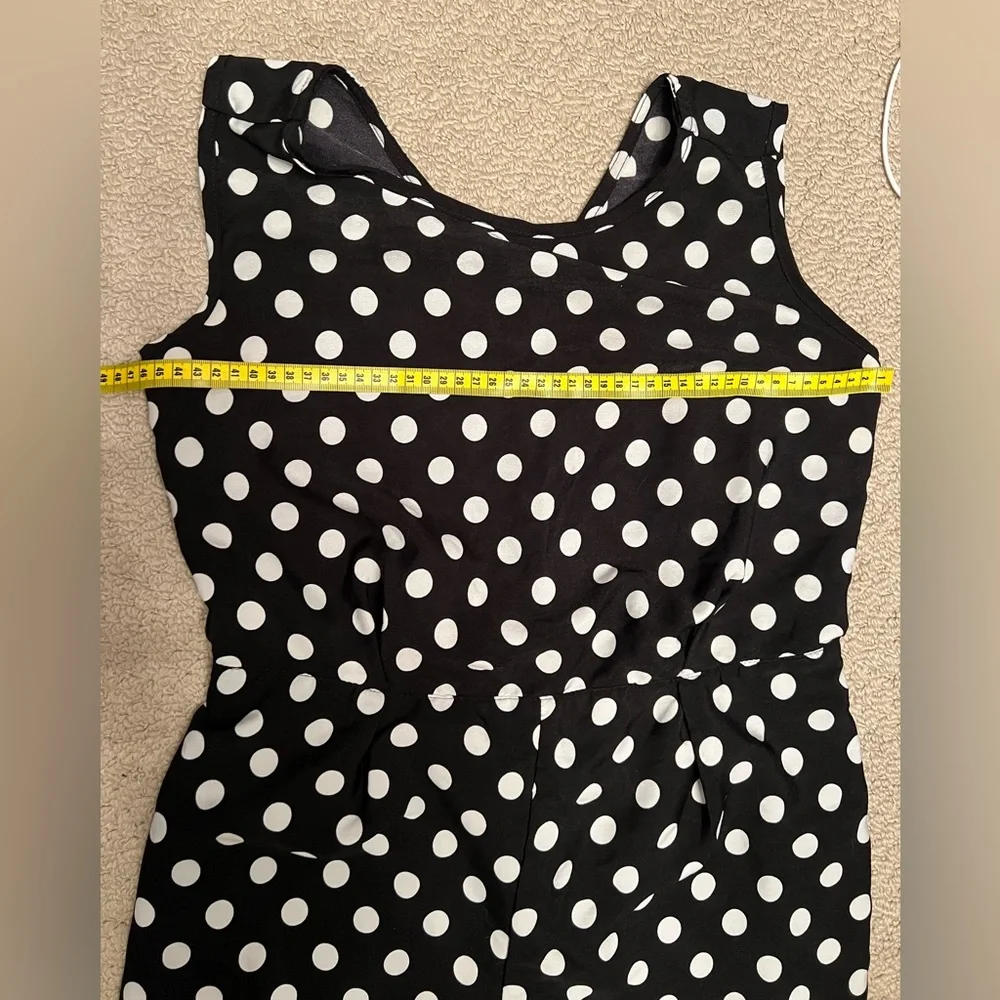 Black and white polka dot onesie/ romper [Free add on item] - Picture 10 of 10